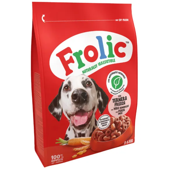 Frolic hondenvoer droog rund