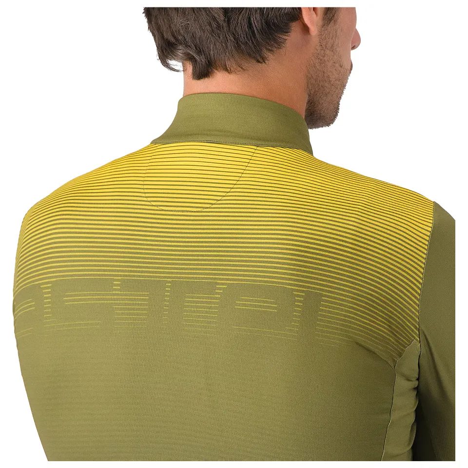Castelli Apice Thermal fietsshirt lange mouw olijfgroen, foto 5