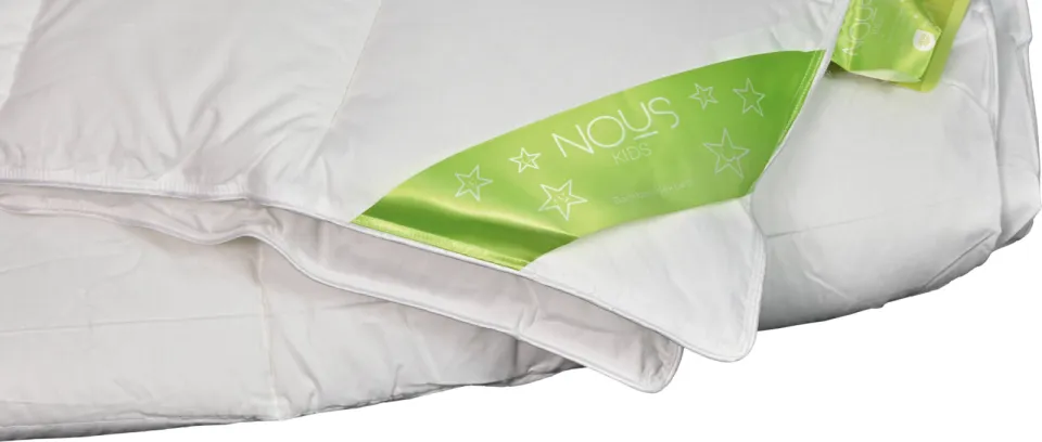 NOUS Kids bamboe kinderdekbed wit, foto 7