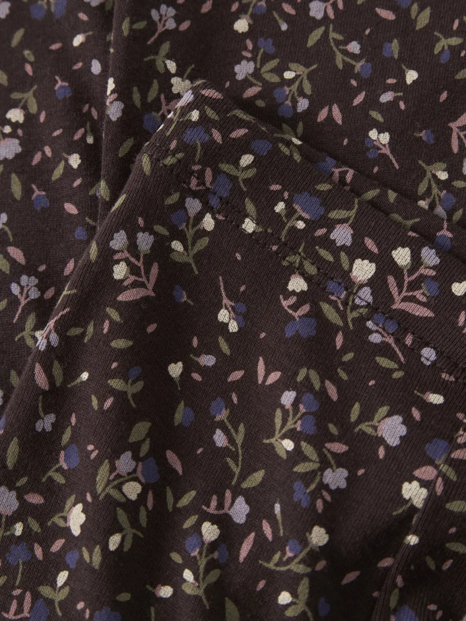 NAME IT MINI flared legging donkerbruin, foto 2