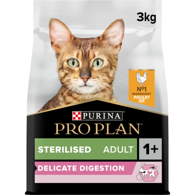 Pro Plan Kattenvoer Droog Adult Sterilised Delicate Digest Kip 1,5 kg