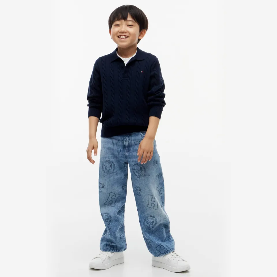 Tommy Hilfiger gebreide trui - donkerblauw, foto 5