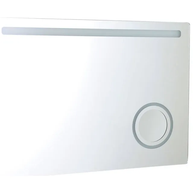 Sapho Badkamerspiegel Sapho Astro 100x70 cm LED en Cosmetica Spiegel Aluminium
