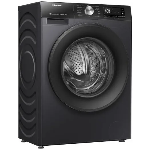 Hisense WF3S9043BB3 wasmachine zwart, foto 3