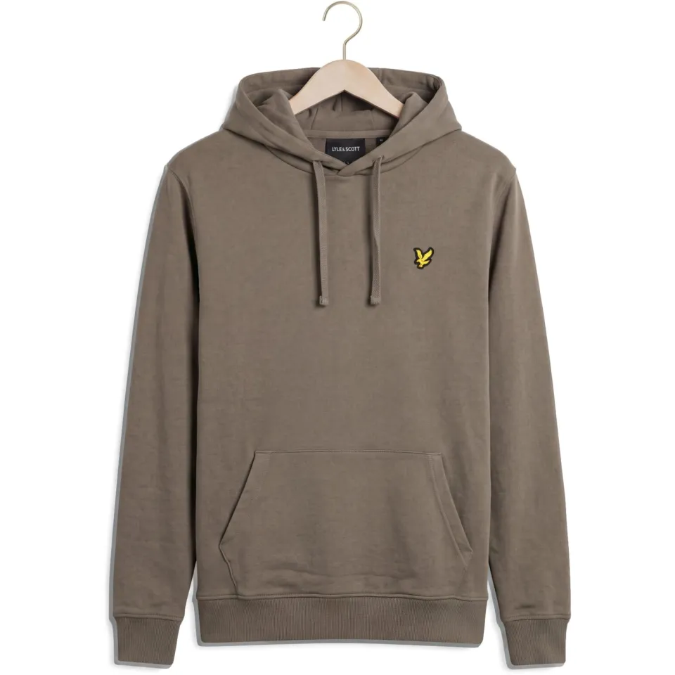 Lyle & Scott Heren Truien & Vesten Pullover Hoodie - Taupe, foto 2