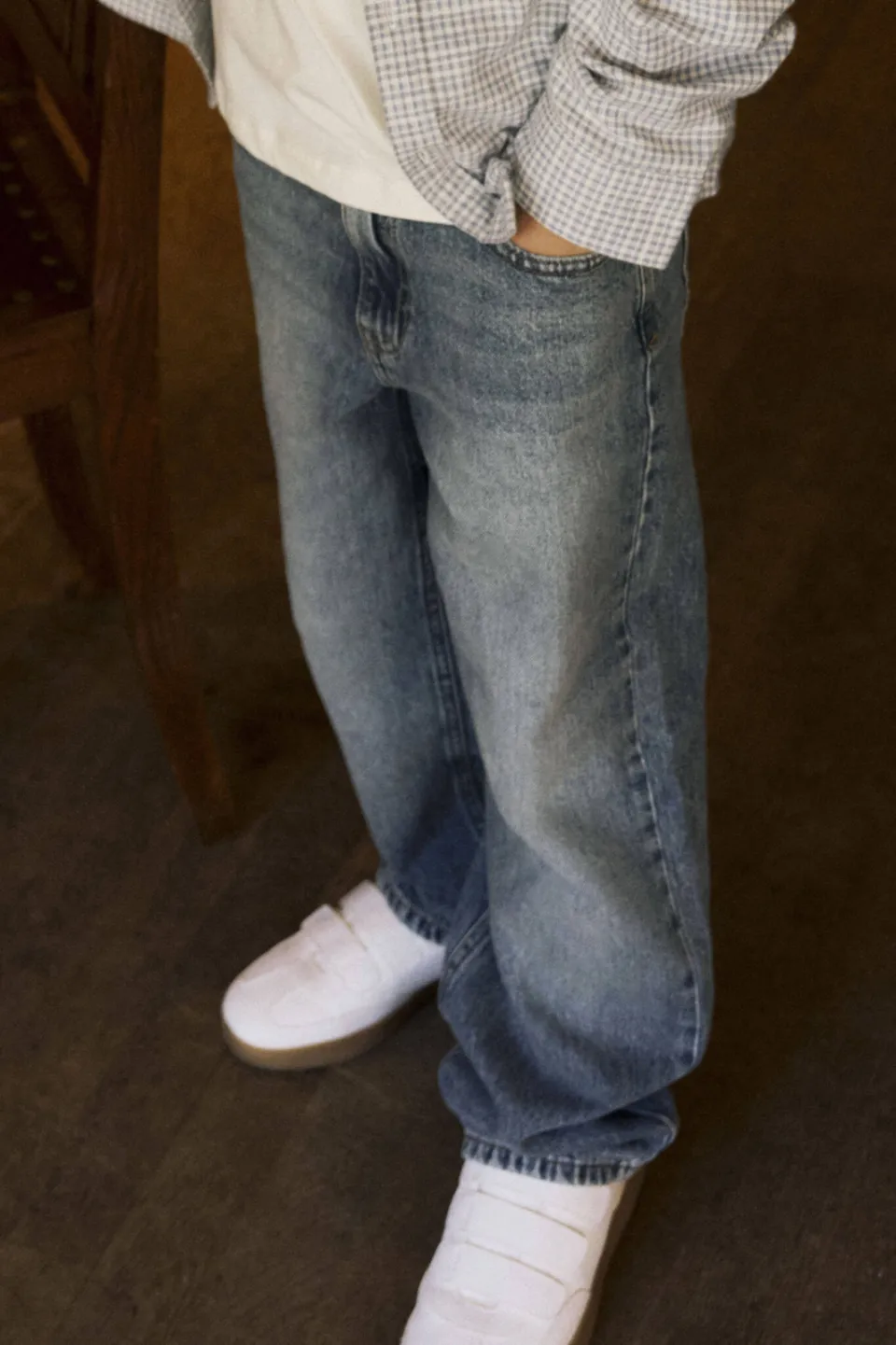 NAME IT KIDS NKMRYAN loose fit jeans - vintage medium blue, foto 4