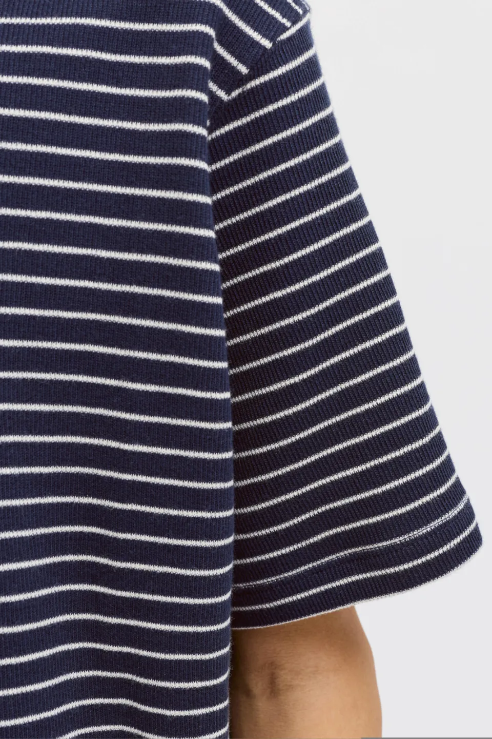 Jack & Jones gestreepte T-shirt donkerblauw donkerblauw/wit, foto 6