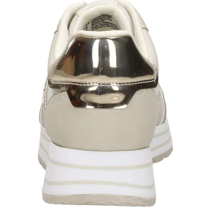 Tamaris lage sneakers beige, foto 5