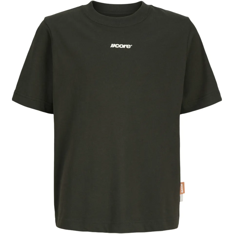 Jack & Jones Junior T-shirt met backprint bruin, foto 2