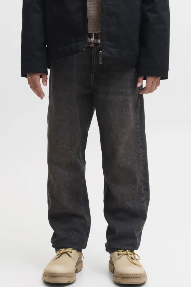 Jack & Jones JUNIOR Jjichris straight leg jeans - zwart, foto 3