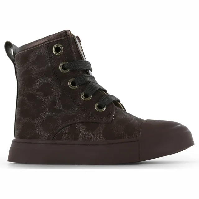 Shoesme suède sneakers - donkerbruin