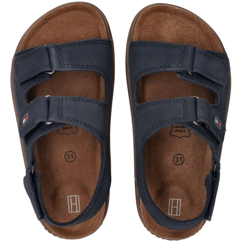 Tommy Hilfiger Francis platte sandalen donkerblauw, foto 4