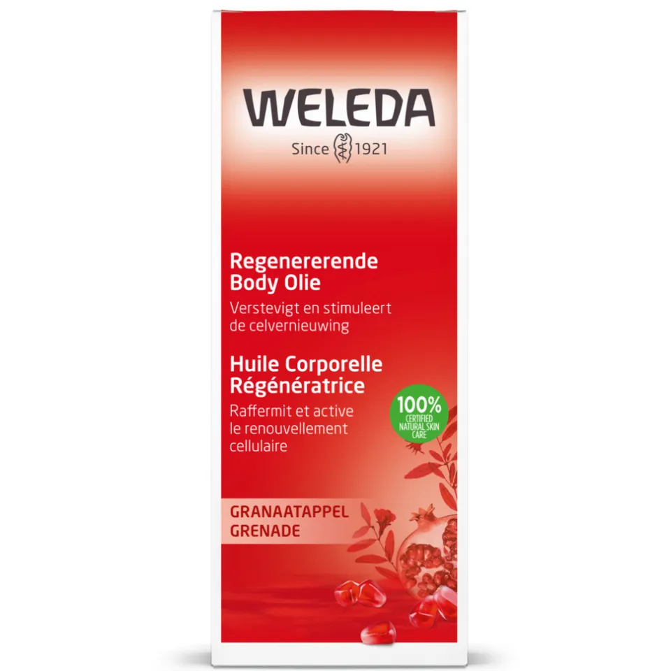 Weleda Granaatappel regenererende body olie, foto 2