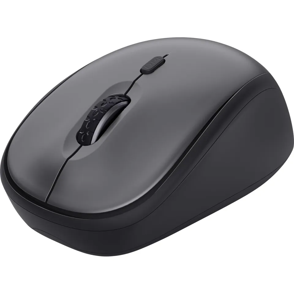Trust Yvi+ draadloze muis ECO grijs, foto 2