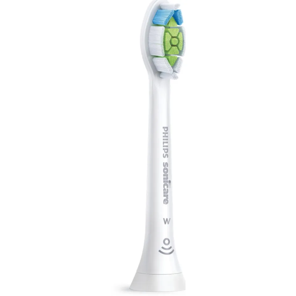 Philips Sonicare Optimal White – Opzetborstels voor Elektrische Tandenborstel – Wit – Verpakking van 4 - HX6064/87