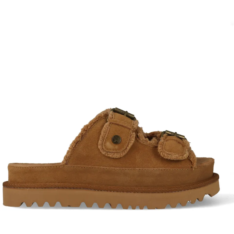 Warmbat Dysart slippers cognac