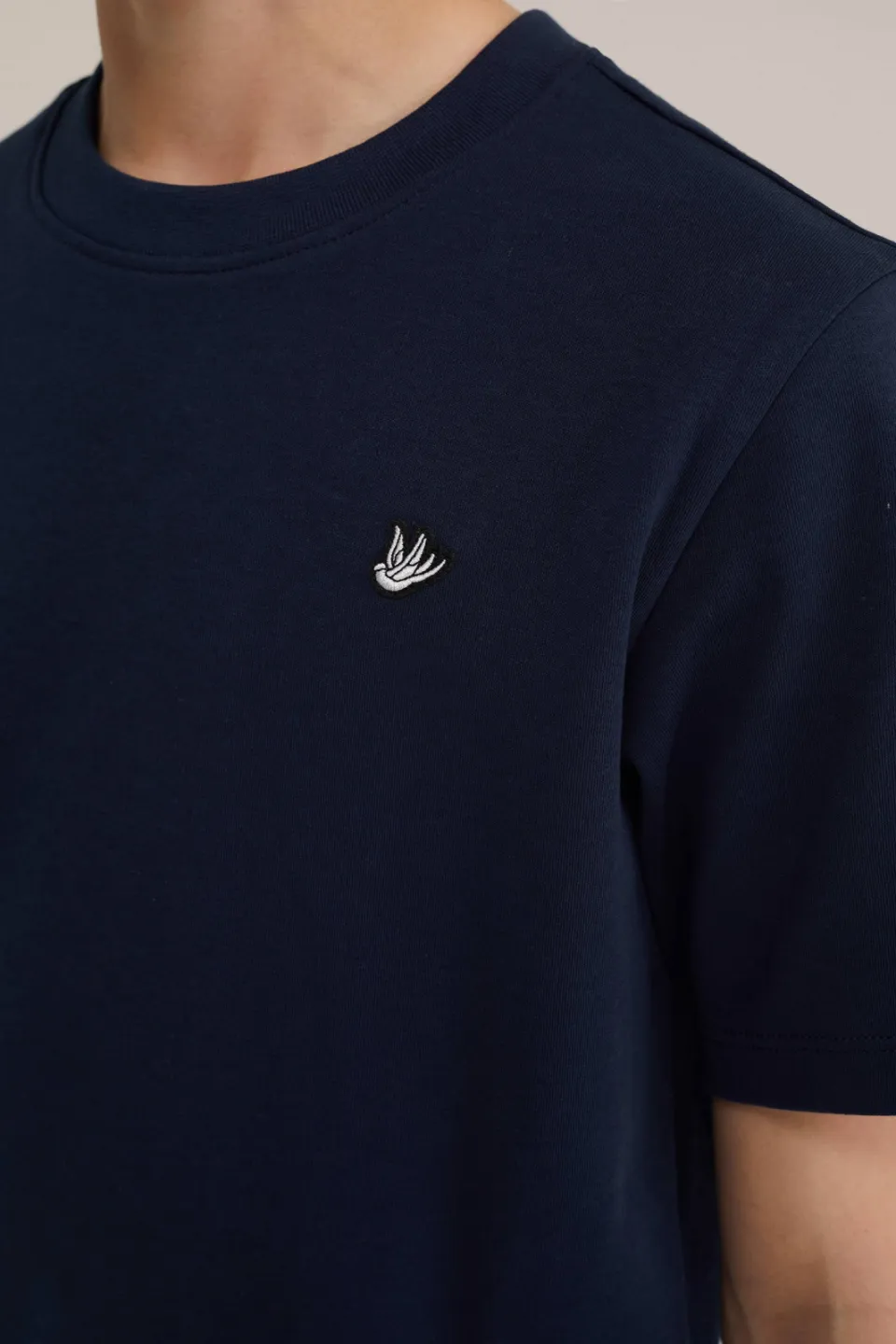 WE Fashion T-shirt marineblauw, foto 6