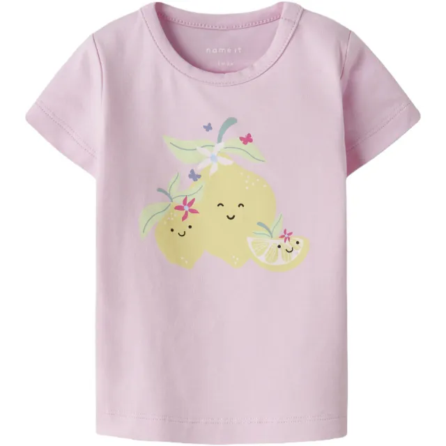 NAME IT baby t-shirt lichtroze