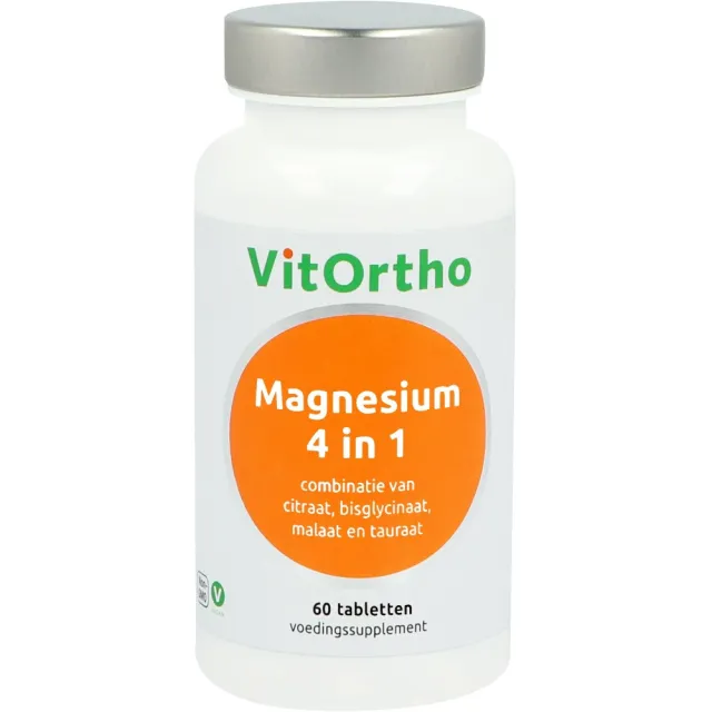 VitOrtho Magnesium 4 In 1 60 tabletten