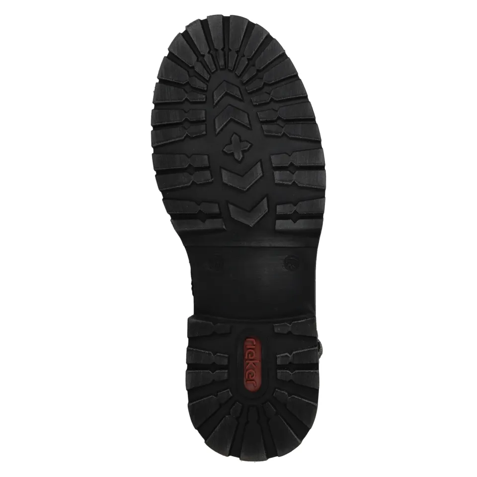 Rieker Veterboots Dames Zilver, foto 6
