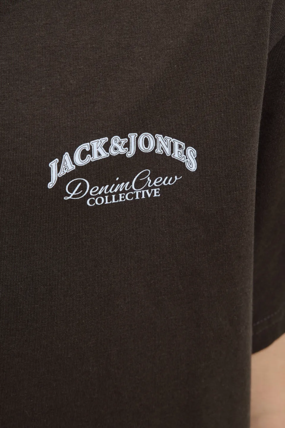 Jack & Jones T-shirt met backprint bruin, foto 7